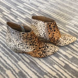Matisse Teddy leopard bootie